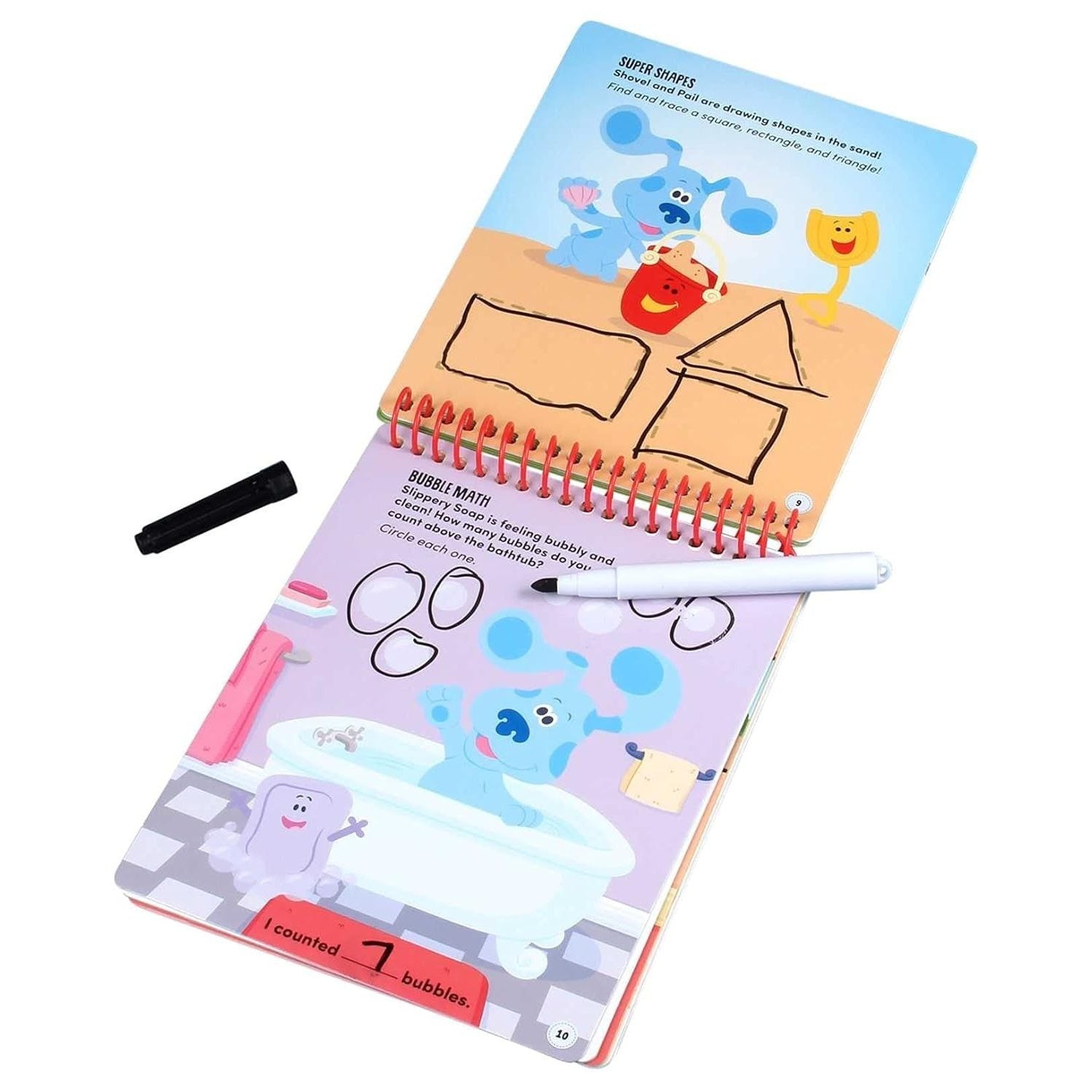 Nickelodeon Blue's Clues & You!: Handy Dandy Notebook (Write and Wipe) (Spiral Bound)