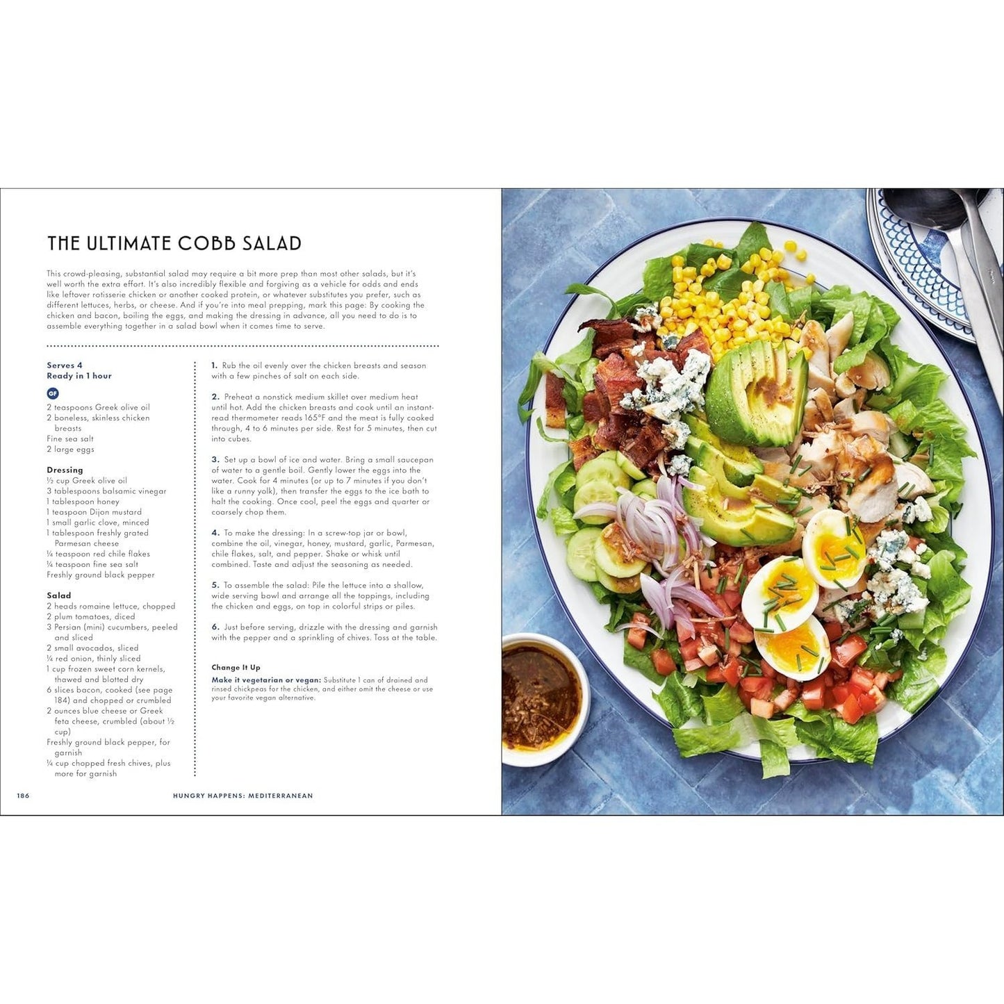Hungry Happens: Mediterranean: 100 Healthy, Simple Recipes: A Cookbook (Spiral Bound)