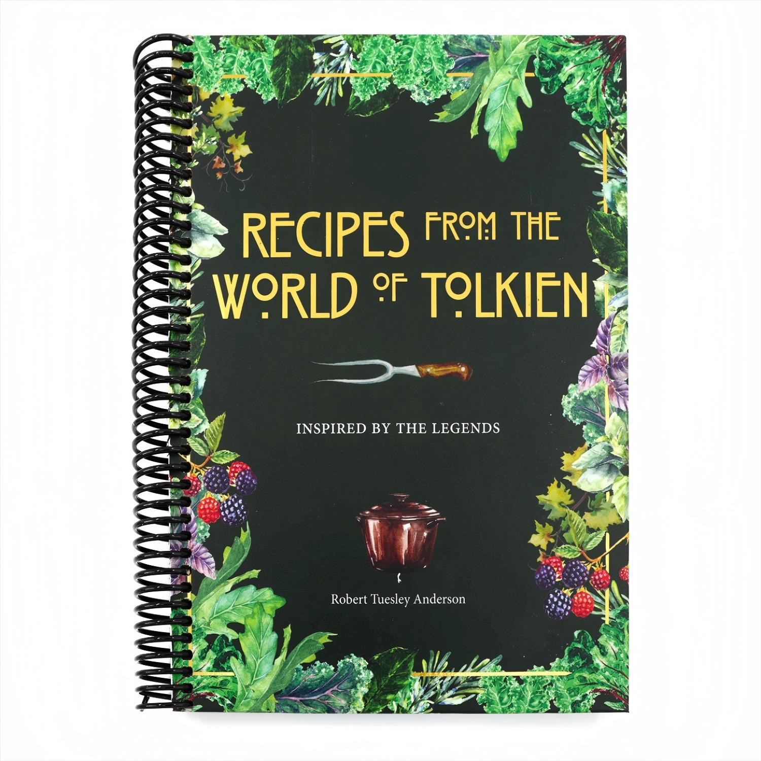 Recipes from the World of Tolkien: Inspired by the Legends (Literary Cookbooks) (Spiral Bound)