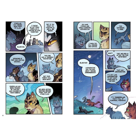 Warriors Graphic Novel: The Prophecies Begin, Part Three of Three