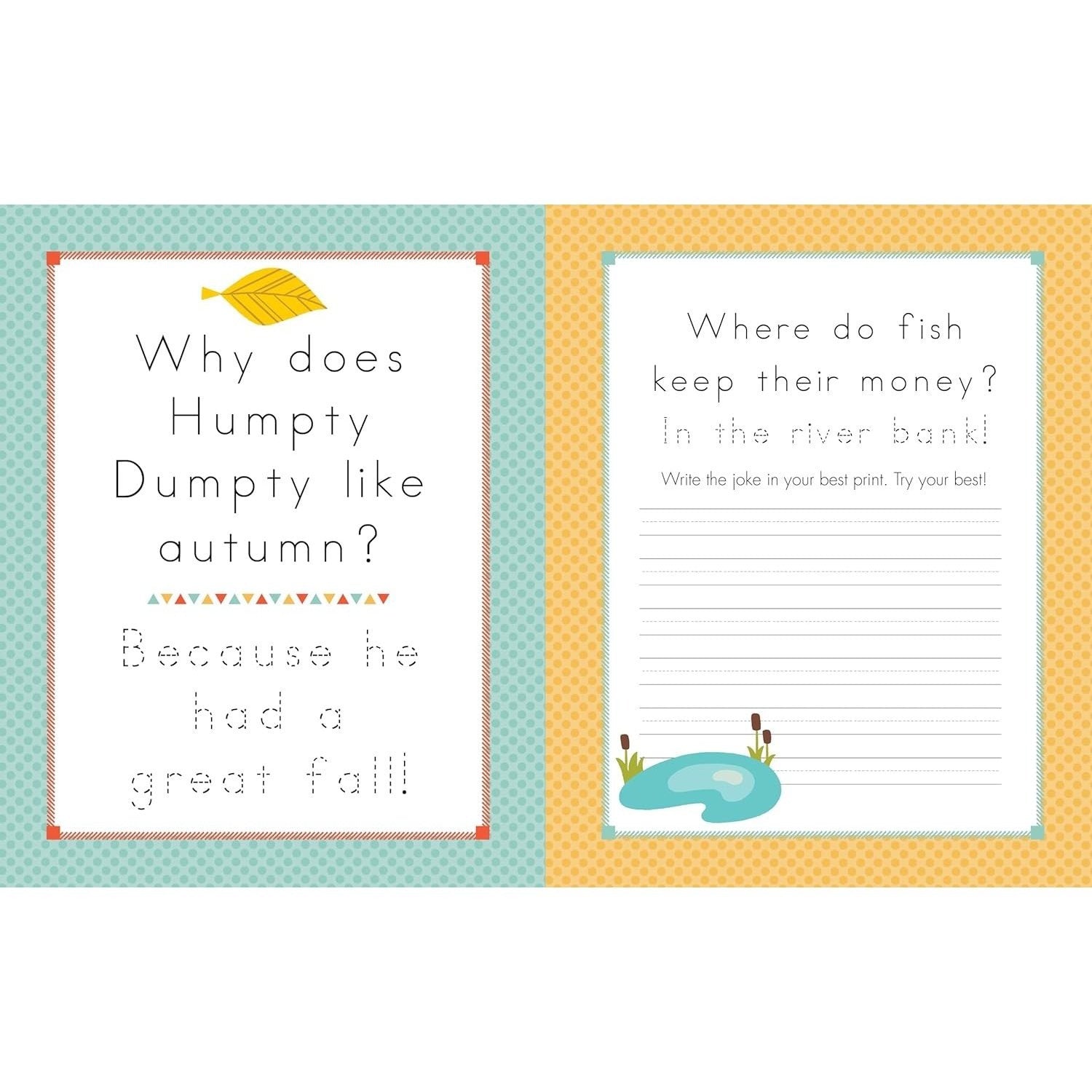 The Print Handwriting Workbook for Kids: Laugh, Learn, and Practice Print with Jokes and Riddles