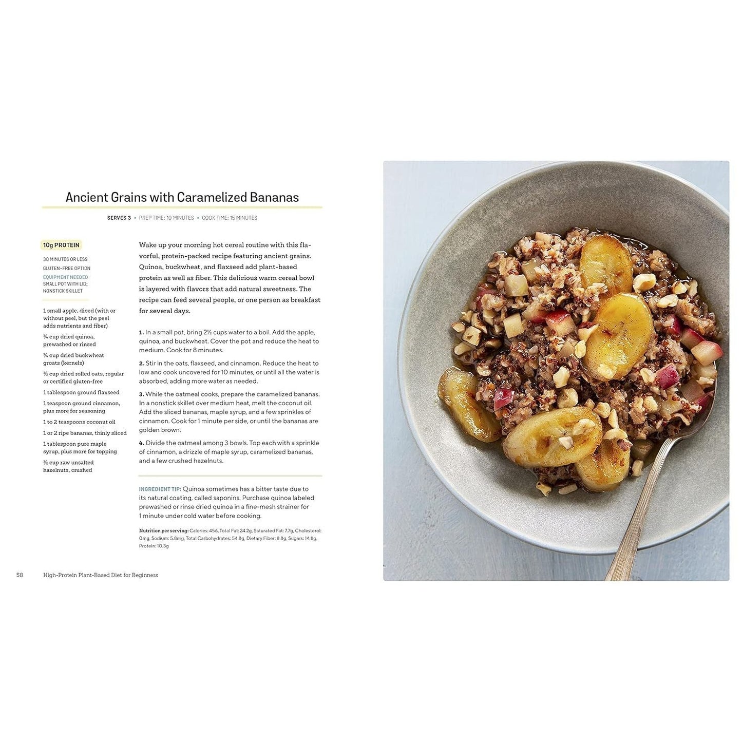 High-Protein Plant-Based Diet for Beginners: Quick and Easy Recipes for Everyday Meals