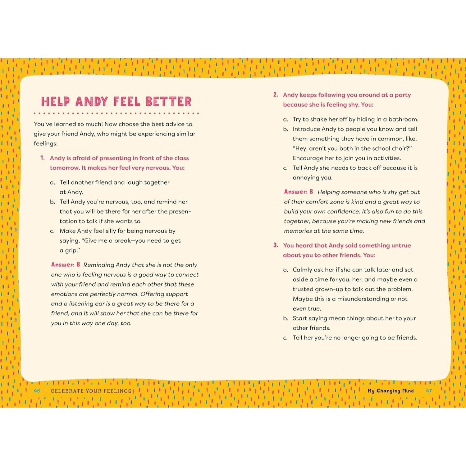 Celebrate Your Feelings: The Positive Mindset Puberty Book for Girls