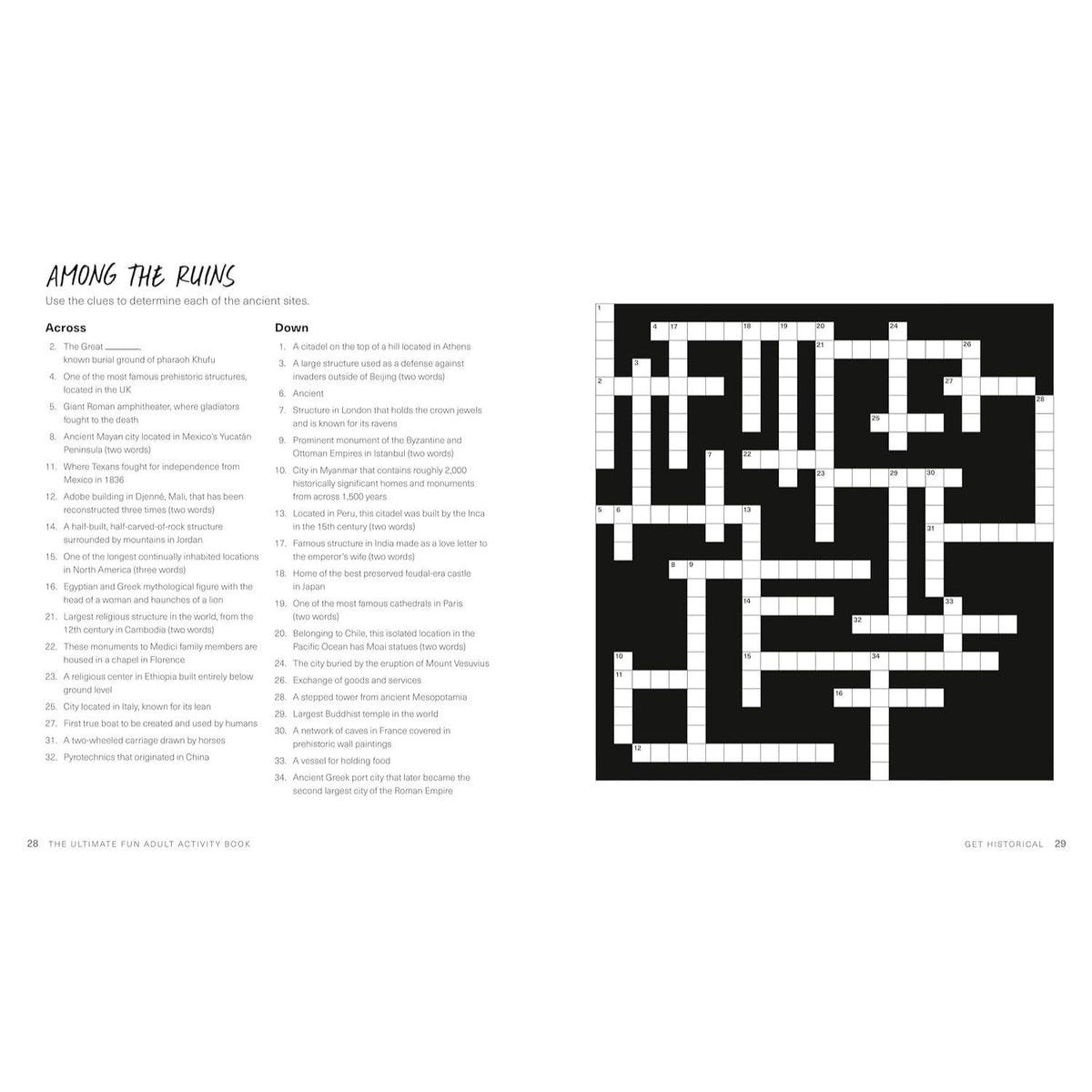 The Ultimate Fun Adult Activity Book: Logic Puzzles, Sudoku, Mazes, Word Searches, Crosswords, Acrostics, Coloring, and More!