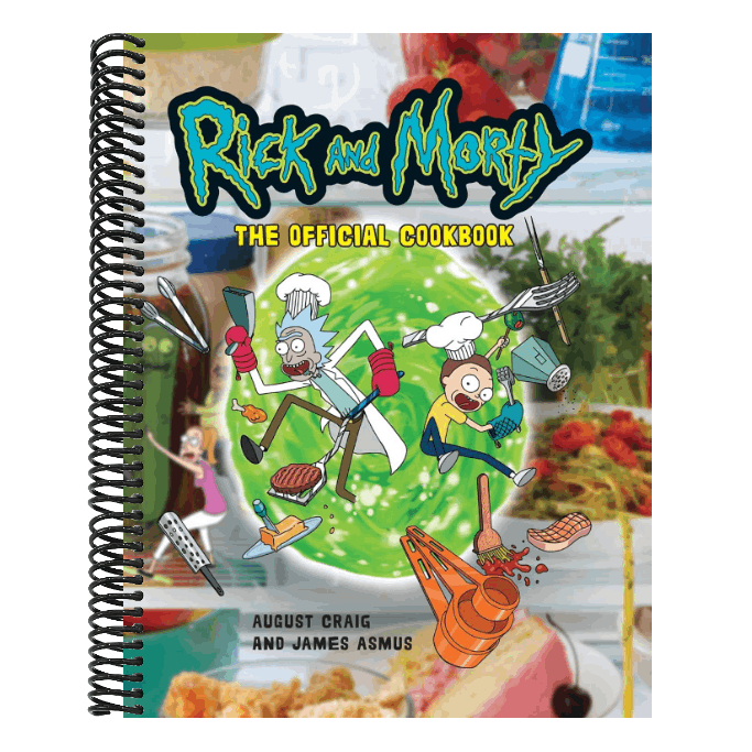 Rick and Morty: The Official Cookbook: (Rick & Morty Season 5, Rick and Morty Gifts, Rick and Morty Pickle Rick)