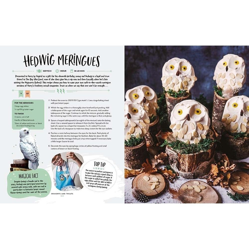 Official Harry Potter Cookbook (40+ Recipes Inspired by the Films) (Spiral Bound)