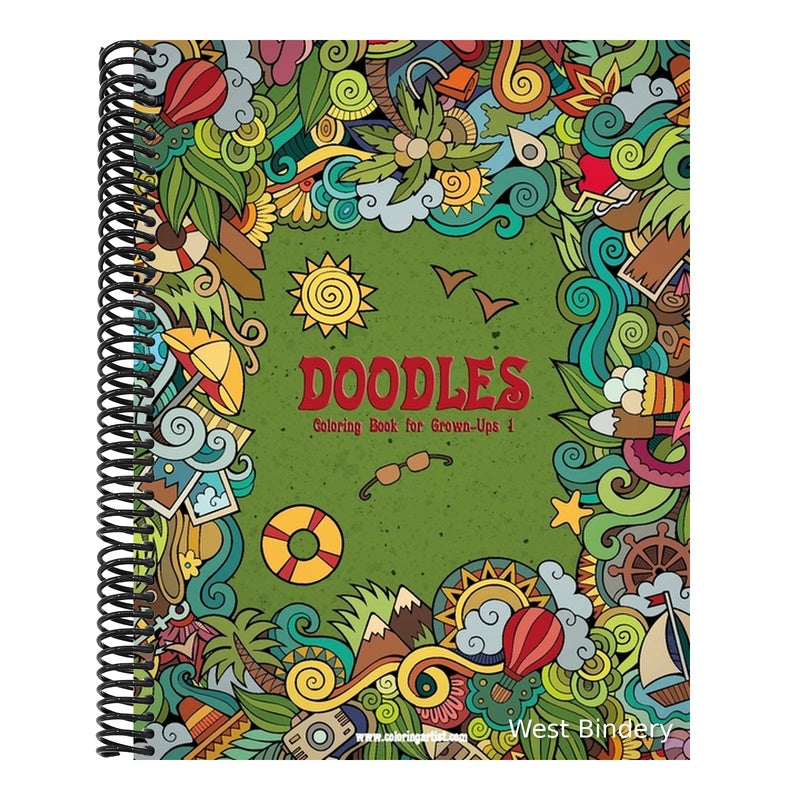 Doodles Coloring Book for Grown-Ups 1