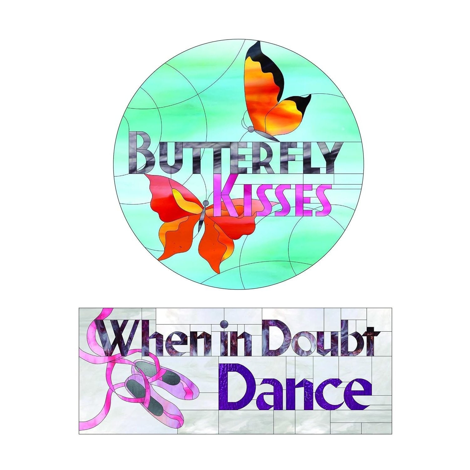 Sayings & Expressions: Stained Glass Patterns