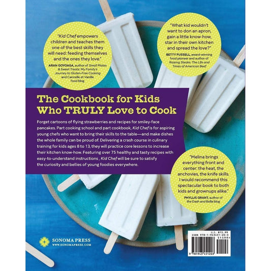 Kid Chef: The Foodie Kids Cookbook: Healthy Recipes and Culinary Skills for the New Cook in the Kitchen (Kid Chef) (Spiral Bound)