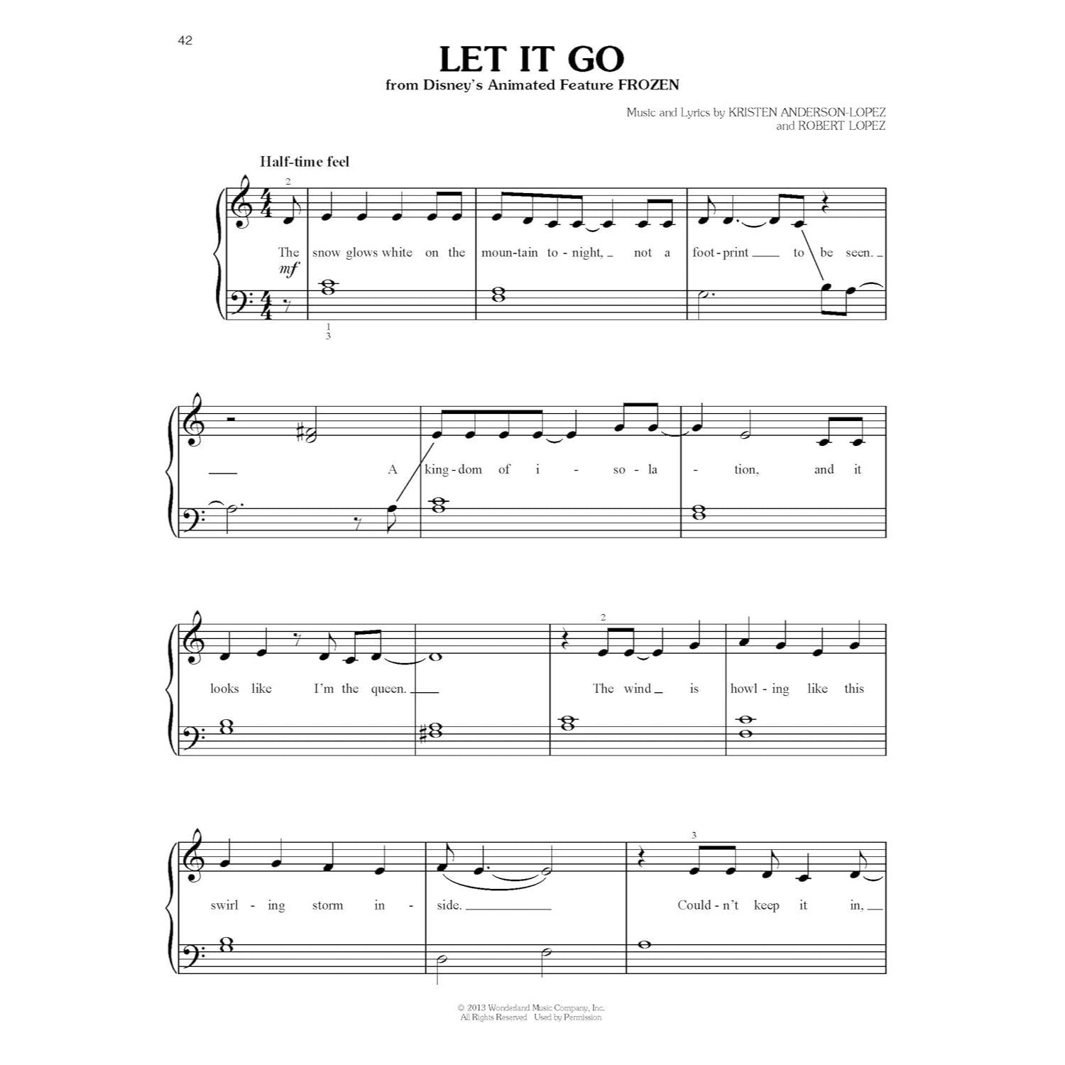 Simple Songs - The Easiest Easy Piano Songs (Spiral Bound)