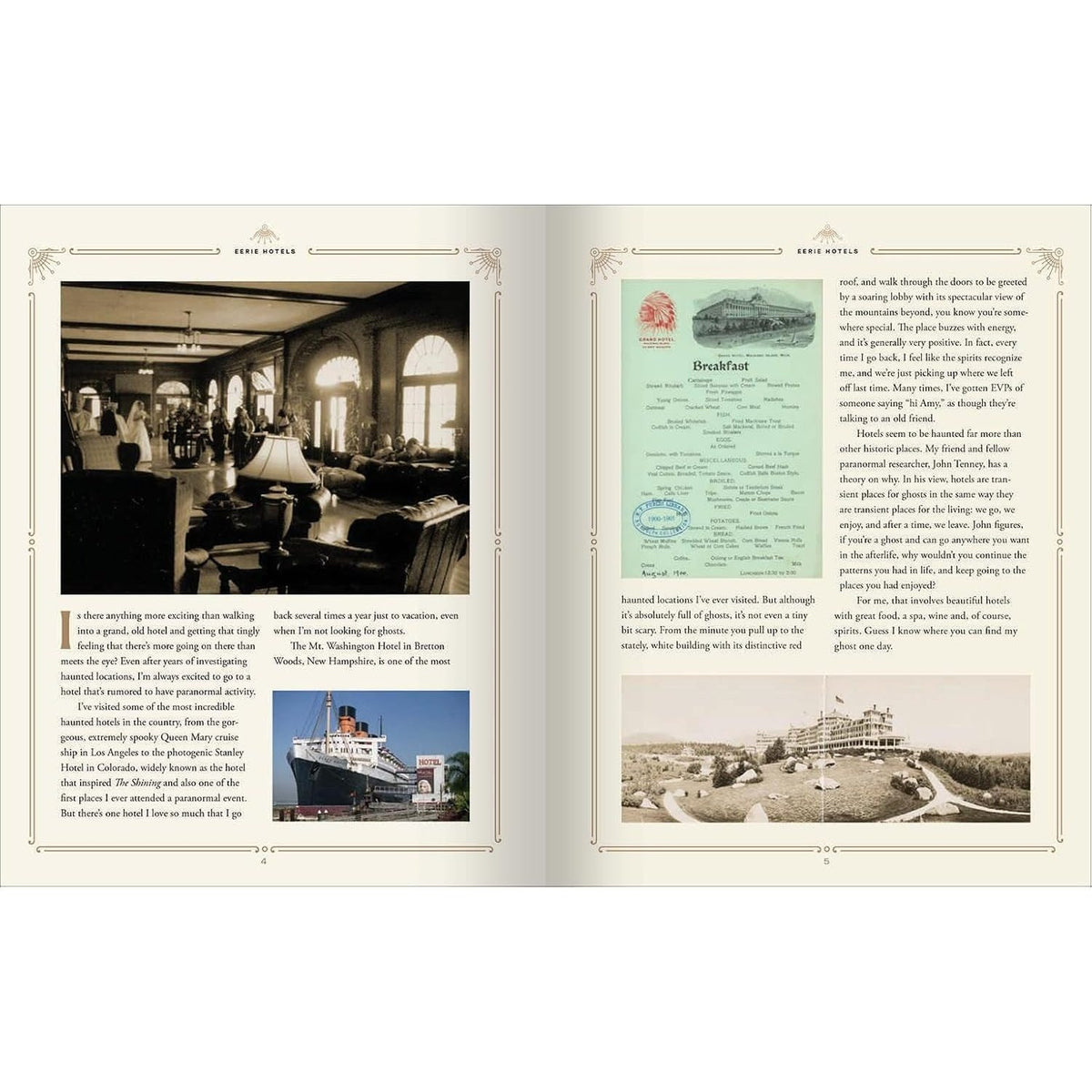 Food to Die for: Recipes and Stories from America's Most Legendary Haunted Places (a Spooky Paranormal Cookbook with Delightfully Creepy Meals, Eerie