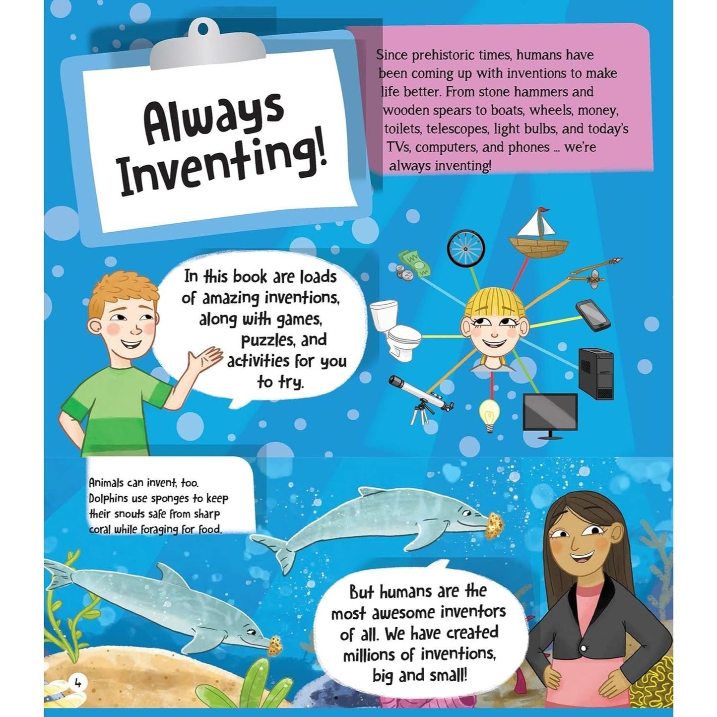 I Can Be an Awesome Inventor: Fun Stem Activities for Kids