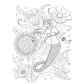 Creative Haven Mermaids Coloring Book