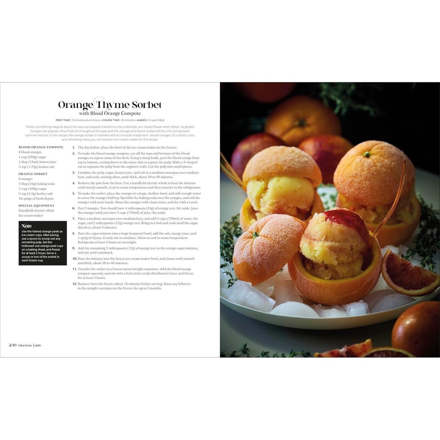 Glorious Table: Beautiful Food for a Delicious Life: A Cookbook