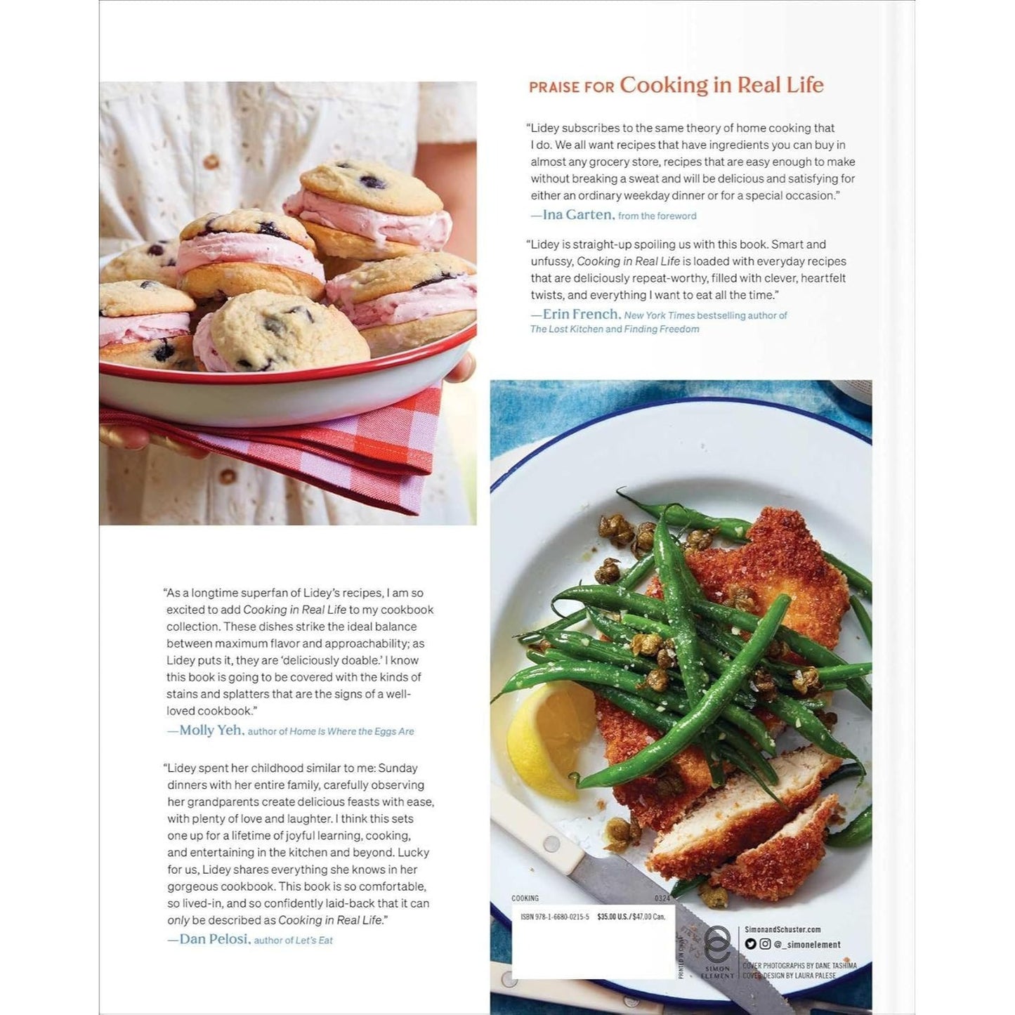 Cooking in Real Life: Delicious & Doable Recipes for Every Day (a Cookbook) (Spiral Bound)