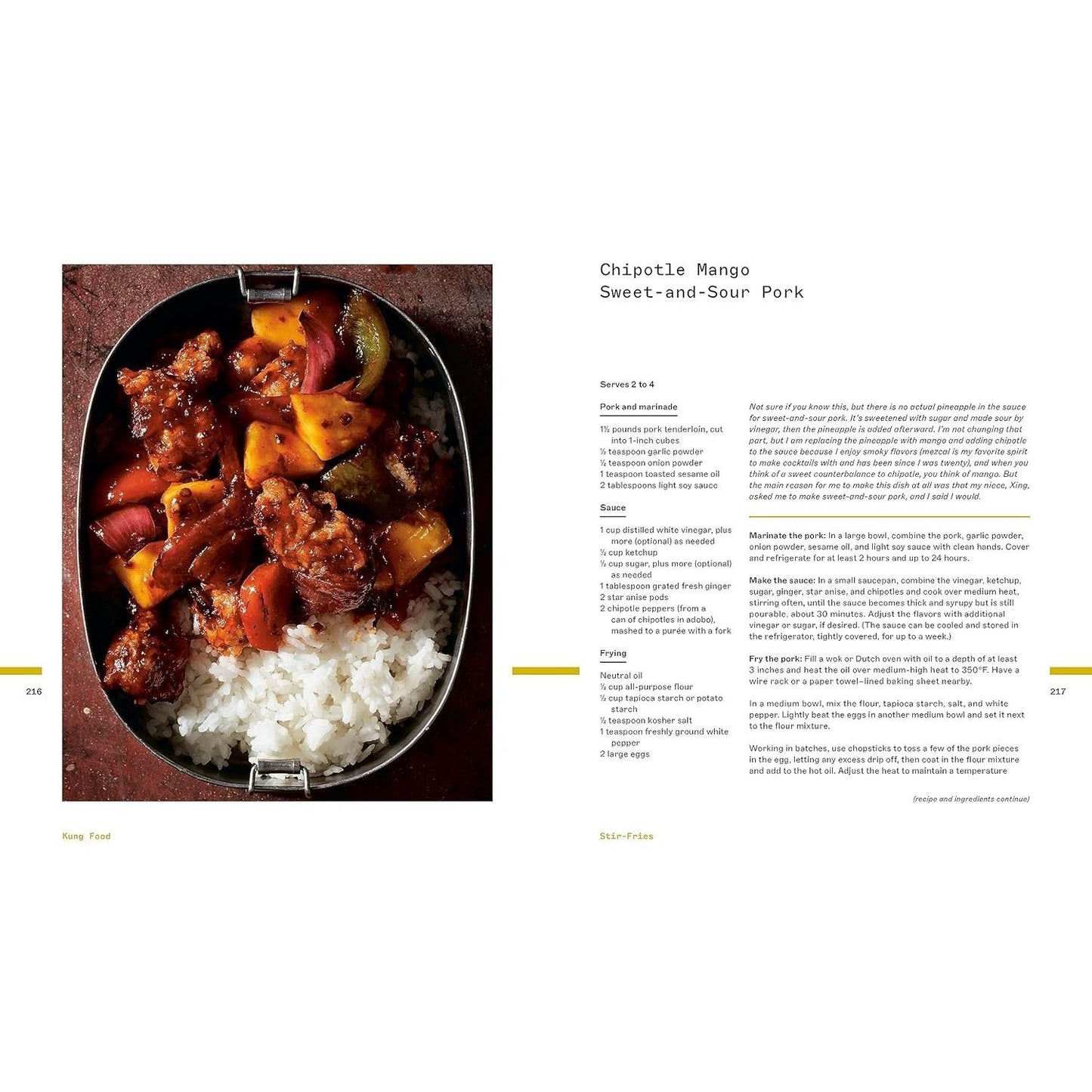 Kung Food: Chinese American Recipes from a Third-Culture Kitchen: A Cookbook (Spiral Bound)