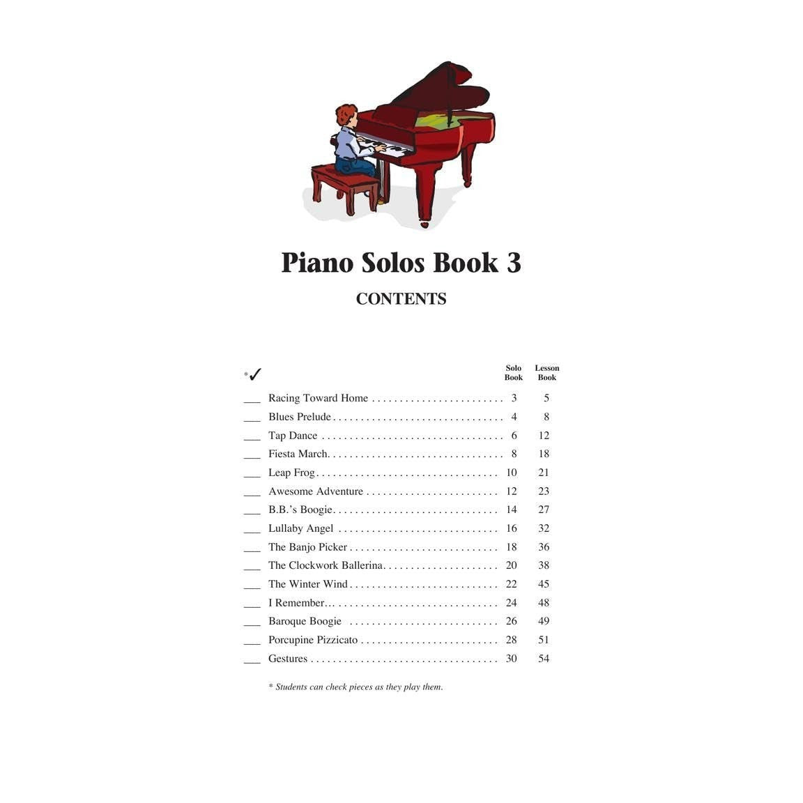 Piano Solos - Book 3: Hal Leonard Student Piano Library (Revised)