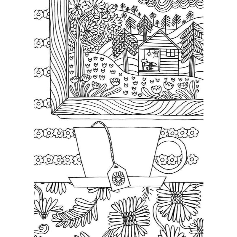 Moments of Mindfulness: The Anti-Stress Adult Coloring Book with Activities to Feel Calmer