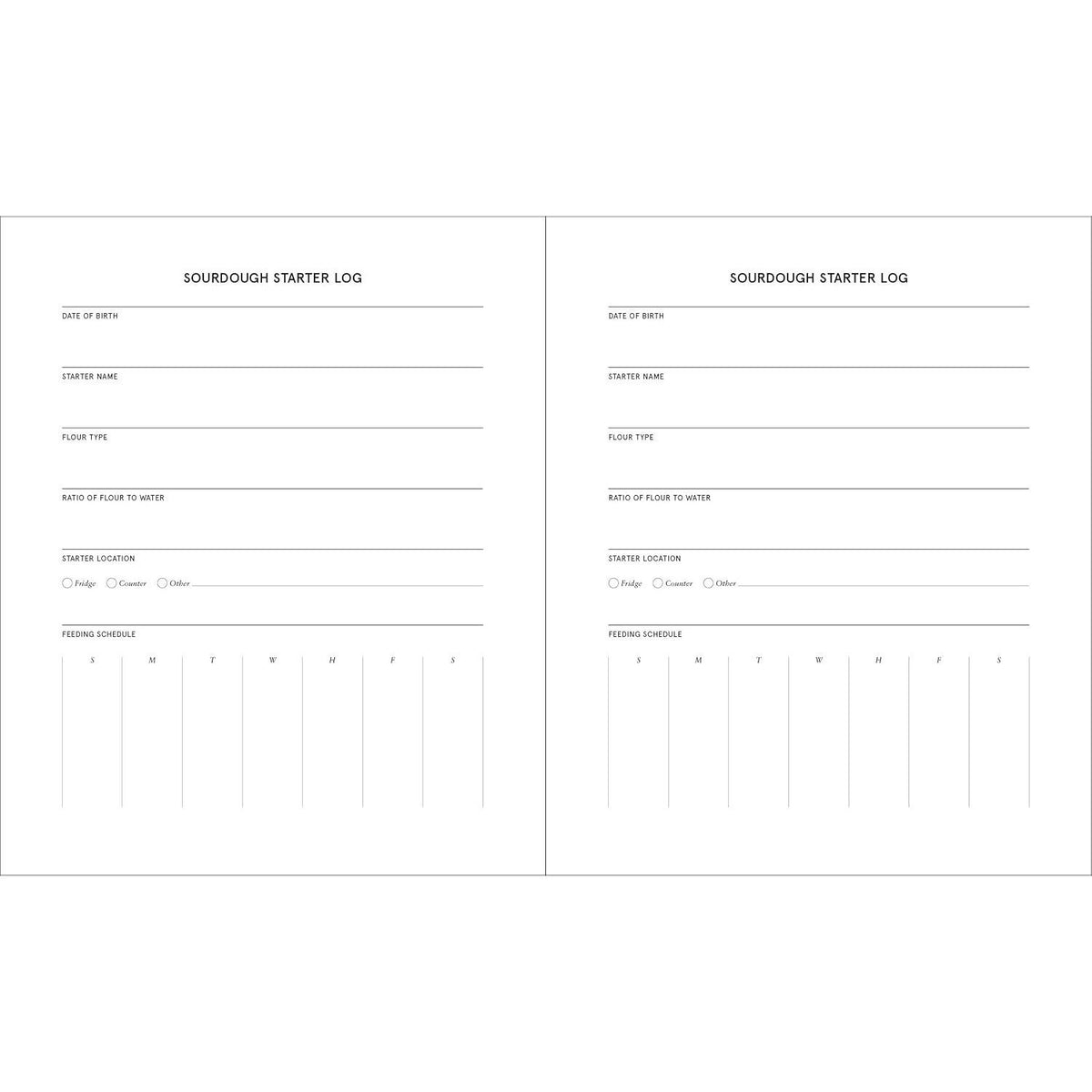 The Bread Baker's Notebook