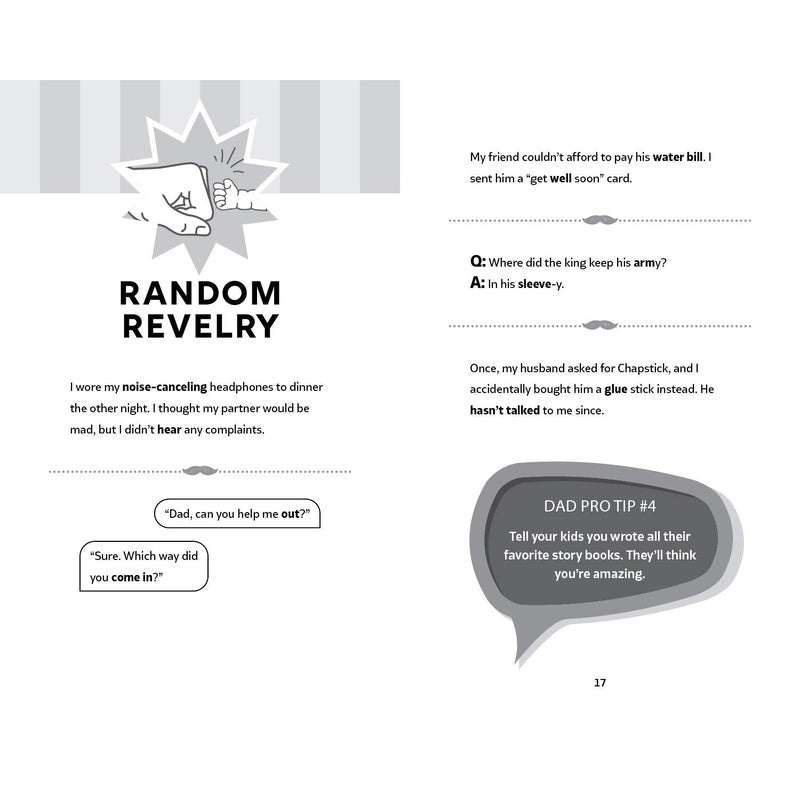 Dad Jokes for New Dads: Embarrass Your Kids Early! (Spiral Bound)