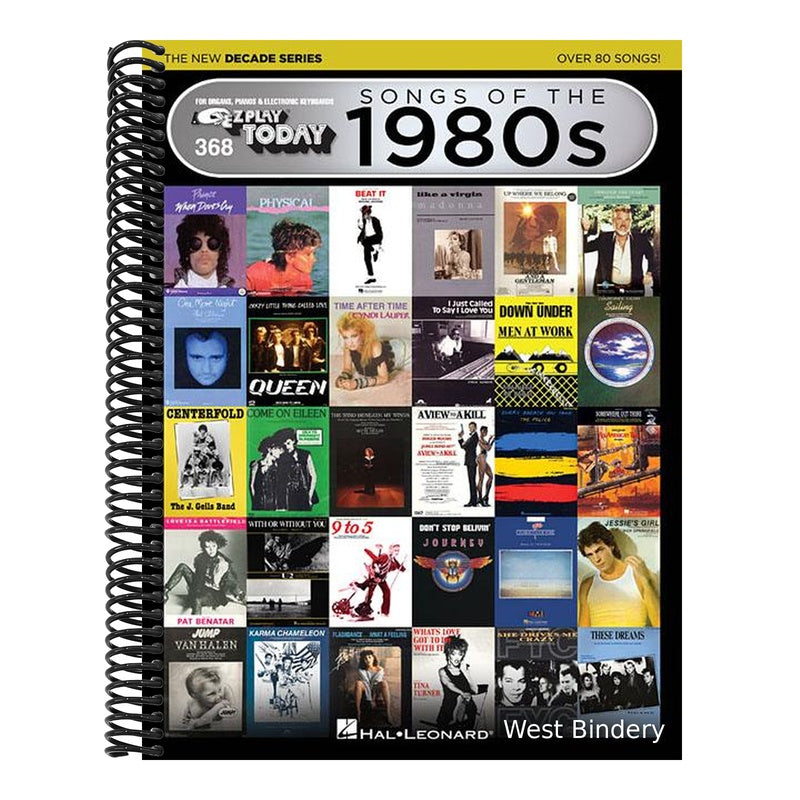 Songs of the 1980s - The New Decade Series: E-Z Play Today Songbook Volume 368