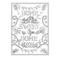 Creative Haven Home Sweet Home Coloring Book (Spiral Bound)