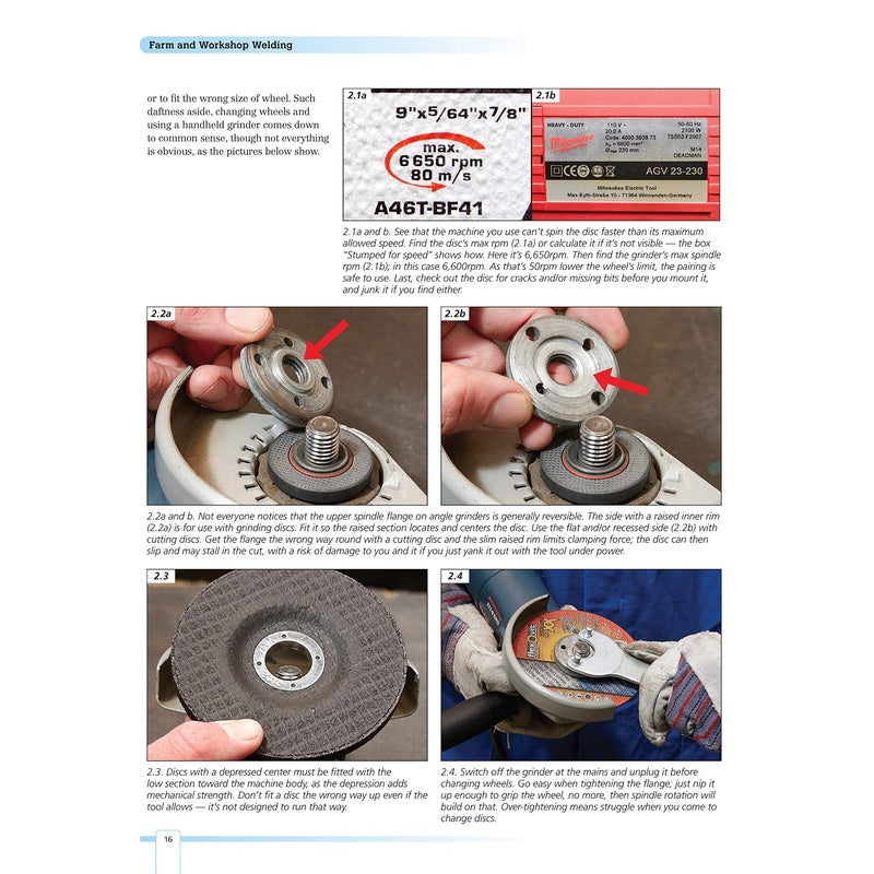 Farm and Workshop Welding, Third Revised Edition: Everything You Need to Know to Weld, Cut, and Shape Metal (Revised) (Spiral Bound)