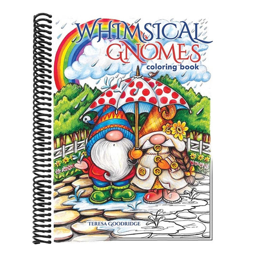 Whimsical Gnomes Coloring Book