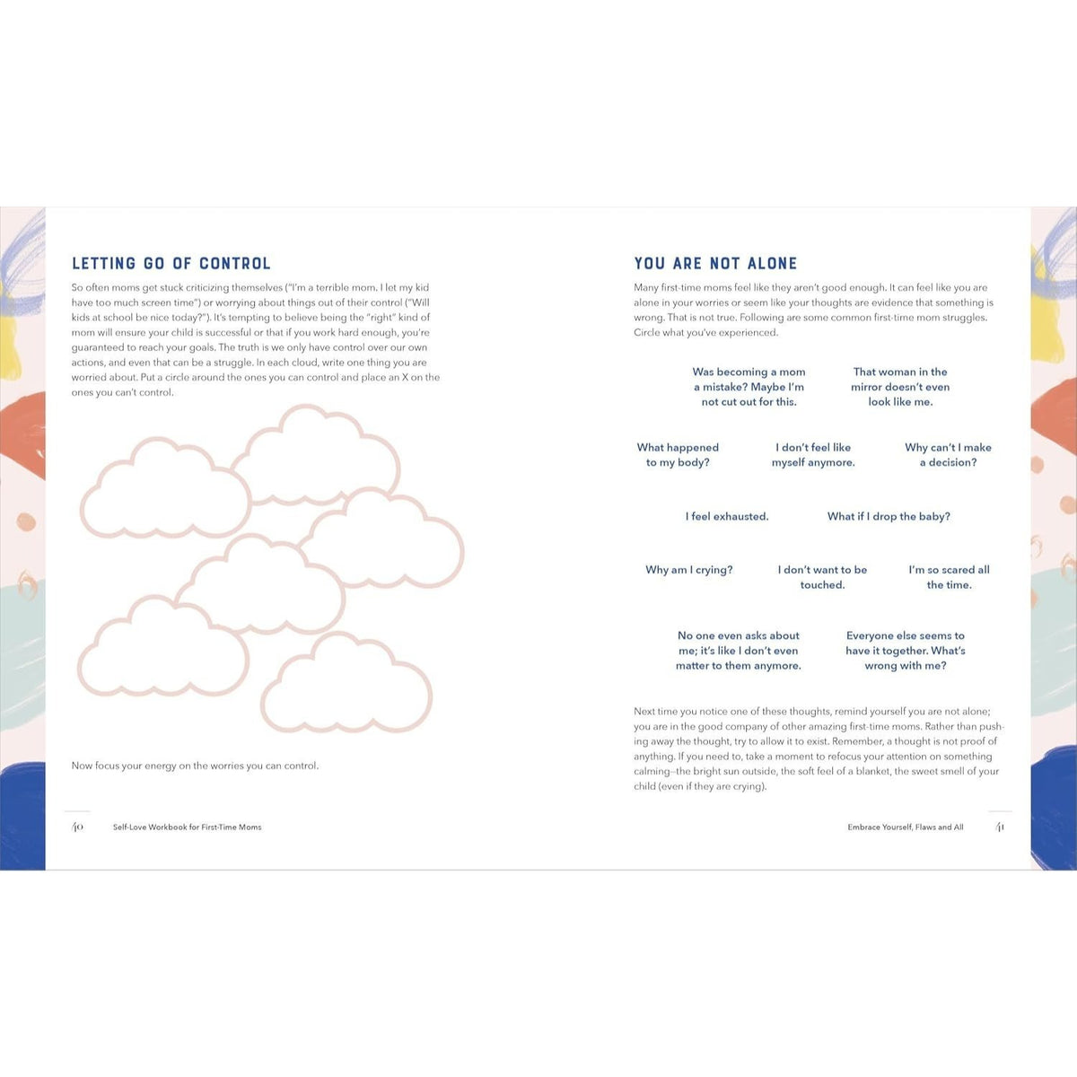 Self-Love Workbook for First-Time Moms: A Road Map to Falling in Love with Yourself Again