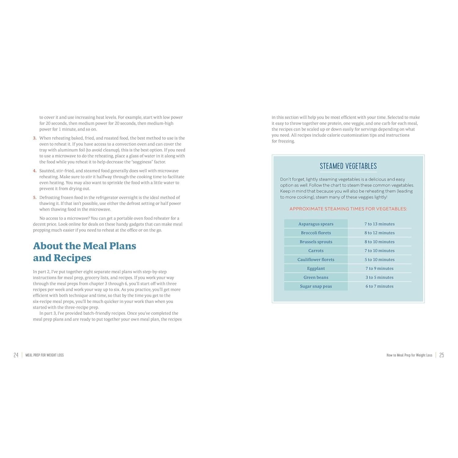 Meal Prep for Weight Loss: Weekly Plans and Recipes to Lose Weight the Healthy Way (Spiral Bound)
