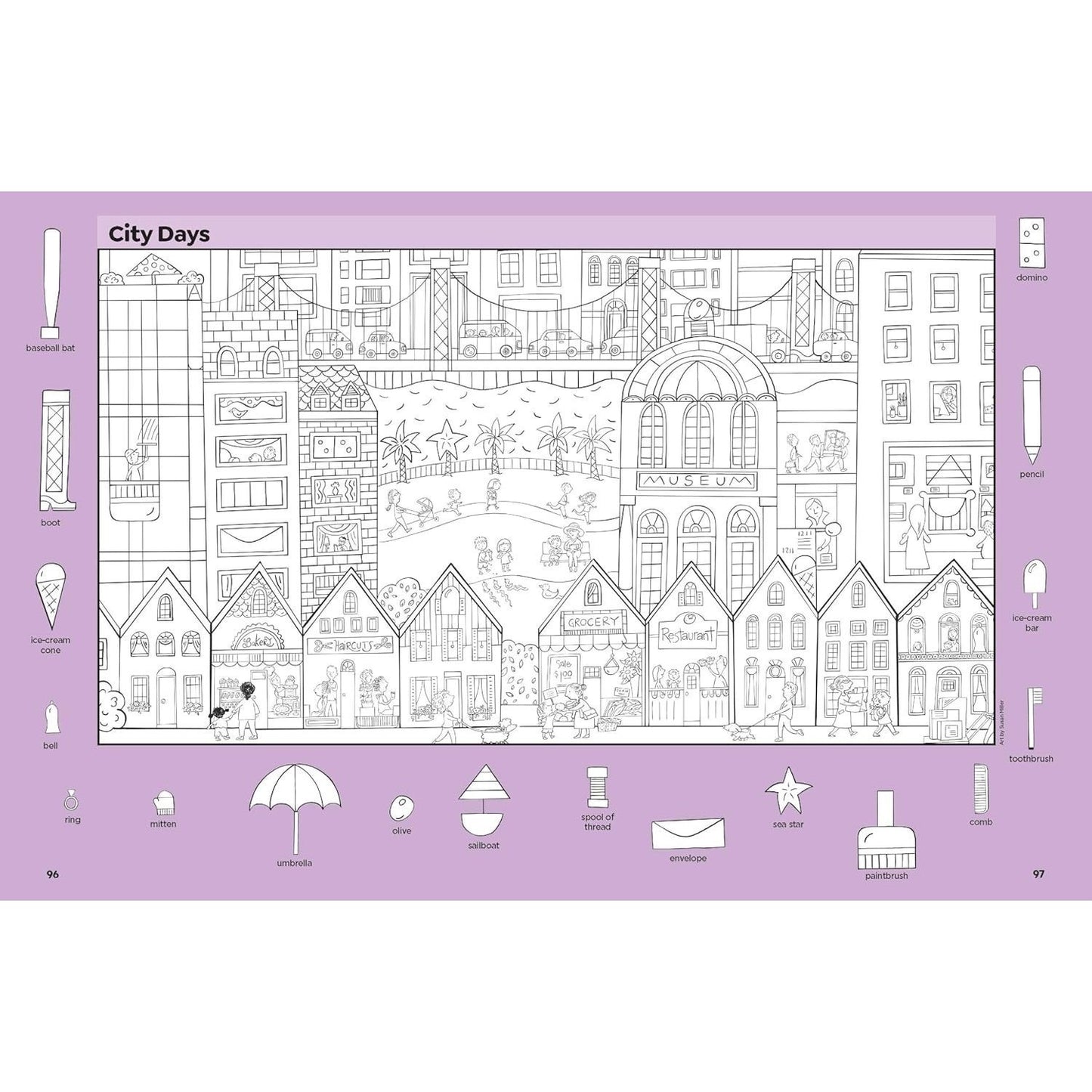 Travel Puzzles: Kids Travel Activity Book with Over 100 Hidden Picture Puzzles, Highlights Travel Games for Ages 6-12, Great Travel Gift for Road Trip
