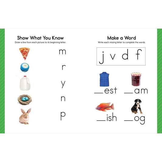 My First Learn-To-Read Preschool Workbook: Practice Pre-Reading Skills with Phonics, Sight Words, and Simple Stories! (My First Preschool Skills Workbooks) (Spiral Bound)