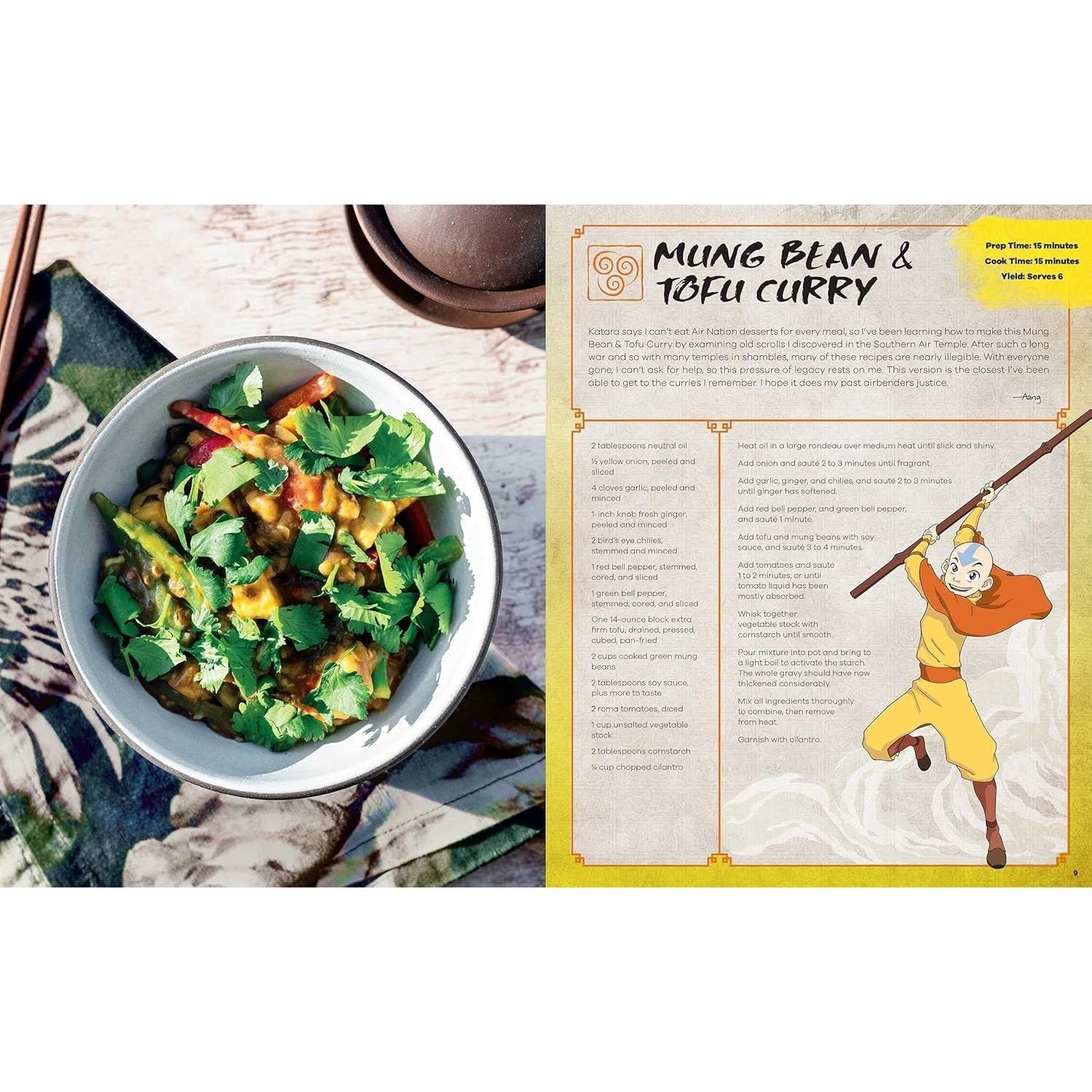 Avatar: The Last Airbender: The Official Cookbook: Recipes from the Four Nations (Spiral Bound)