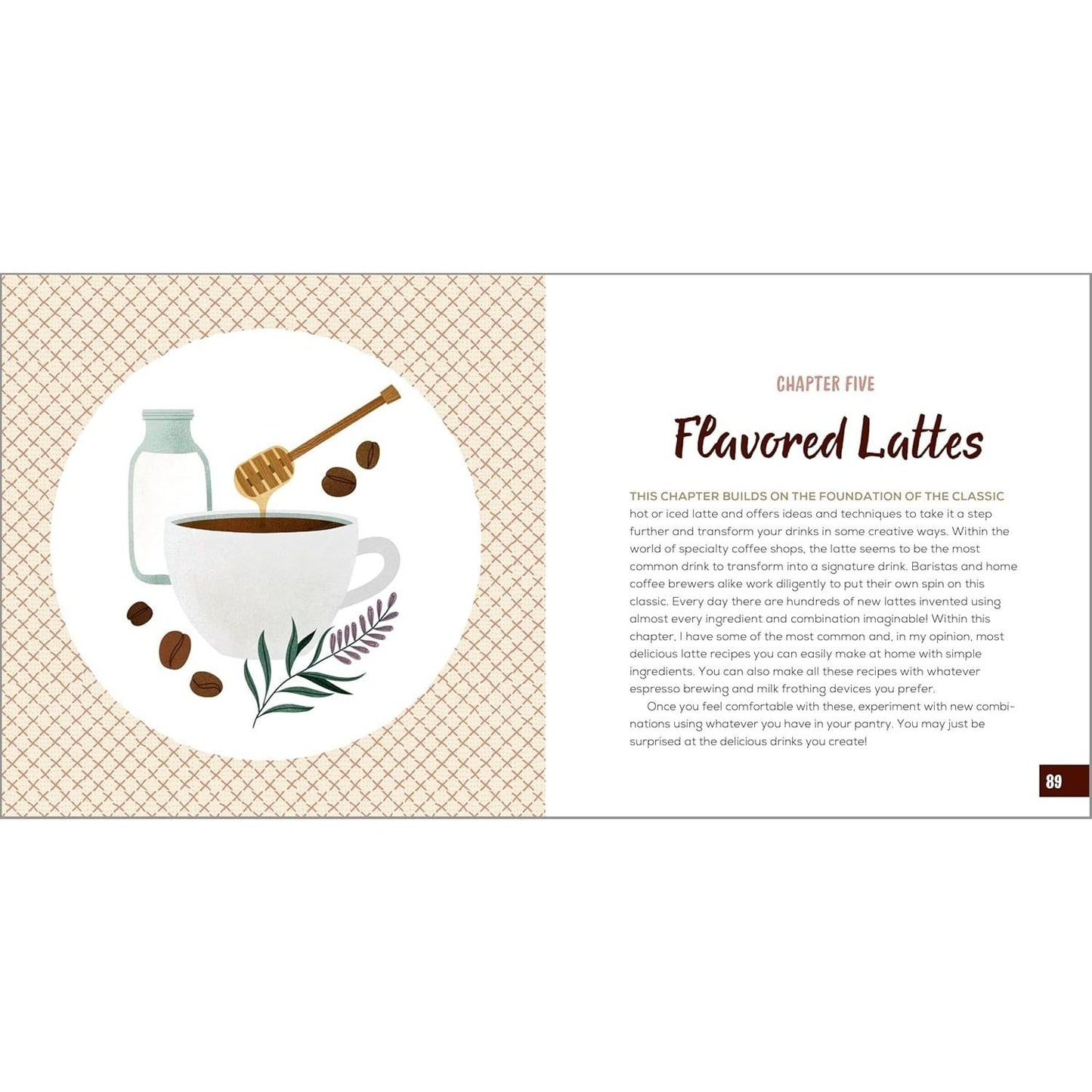 The Coffee Recipe Book: 50 Coffee and Espresso Drinks to Make at Home (Spiral Bound)