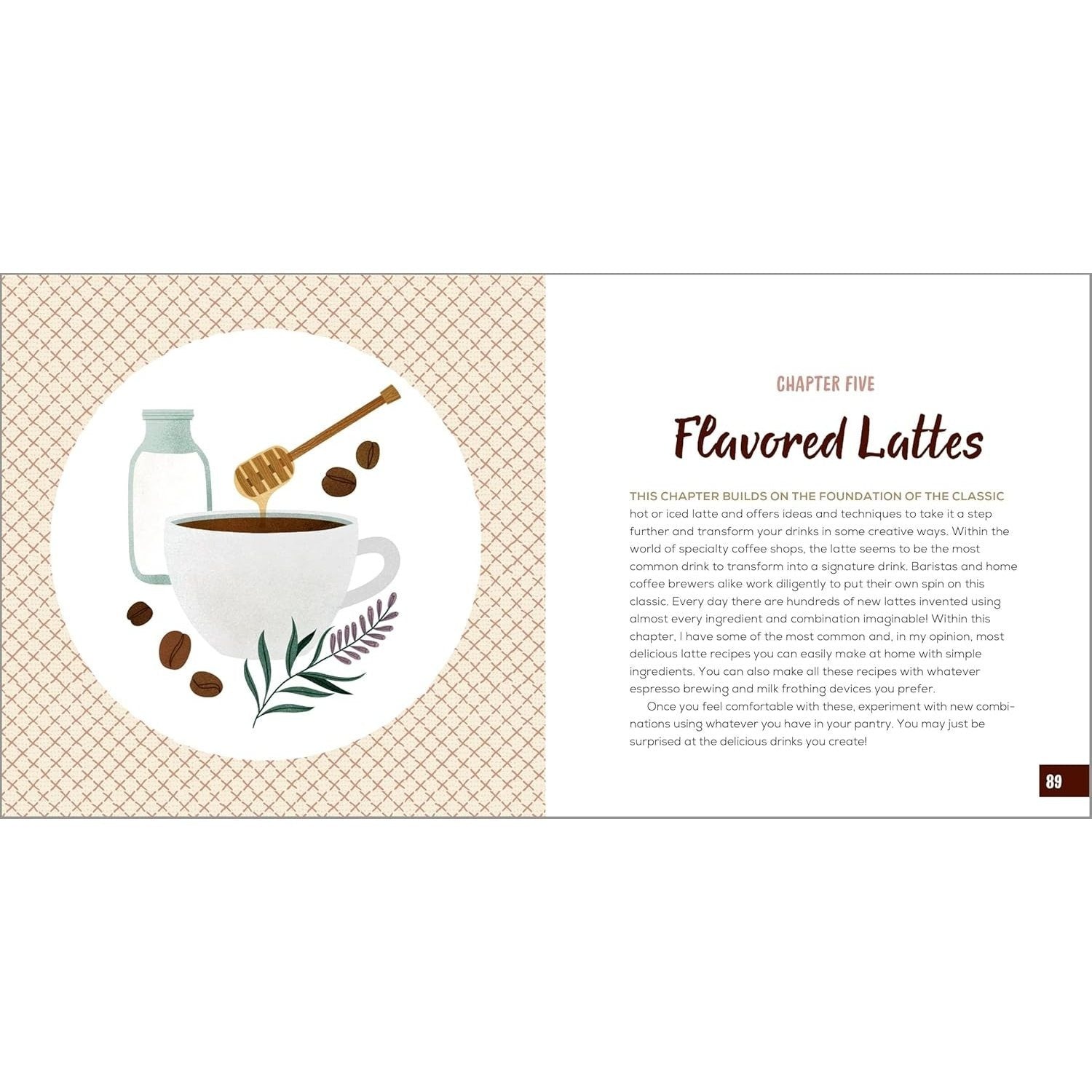 The Coffee Recipe Book: 50 Coffee and Espresso Drinks to Make at Home (Spiral Bound)