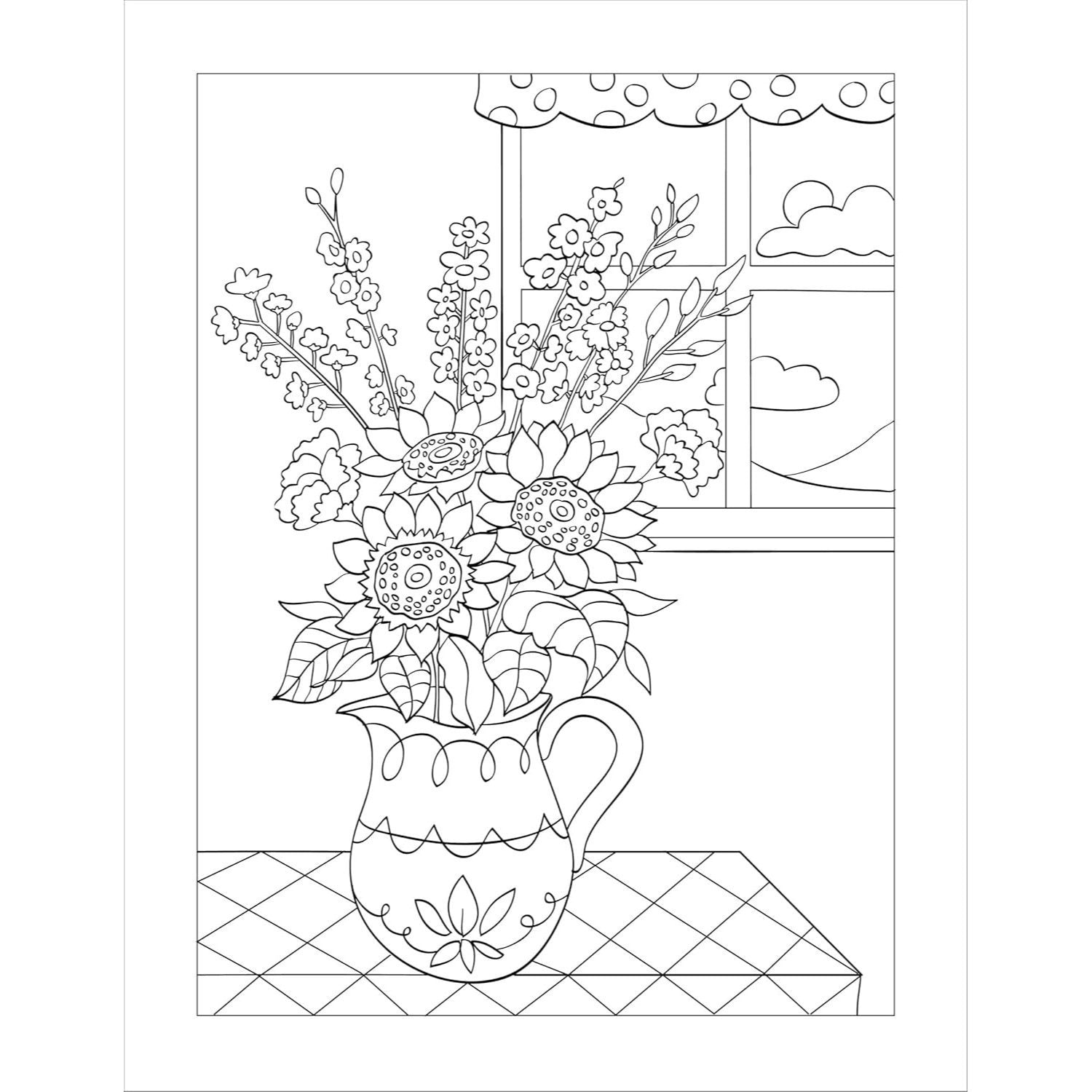 Mom's Coloring Book for Stress Relief