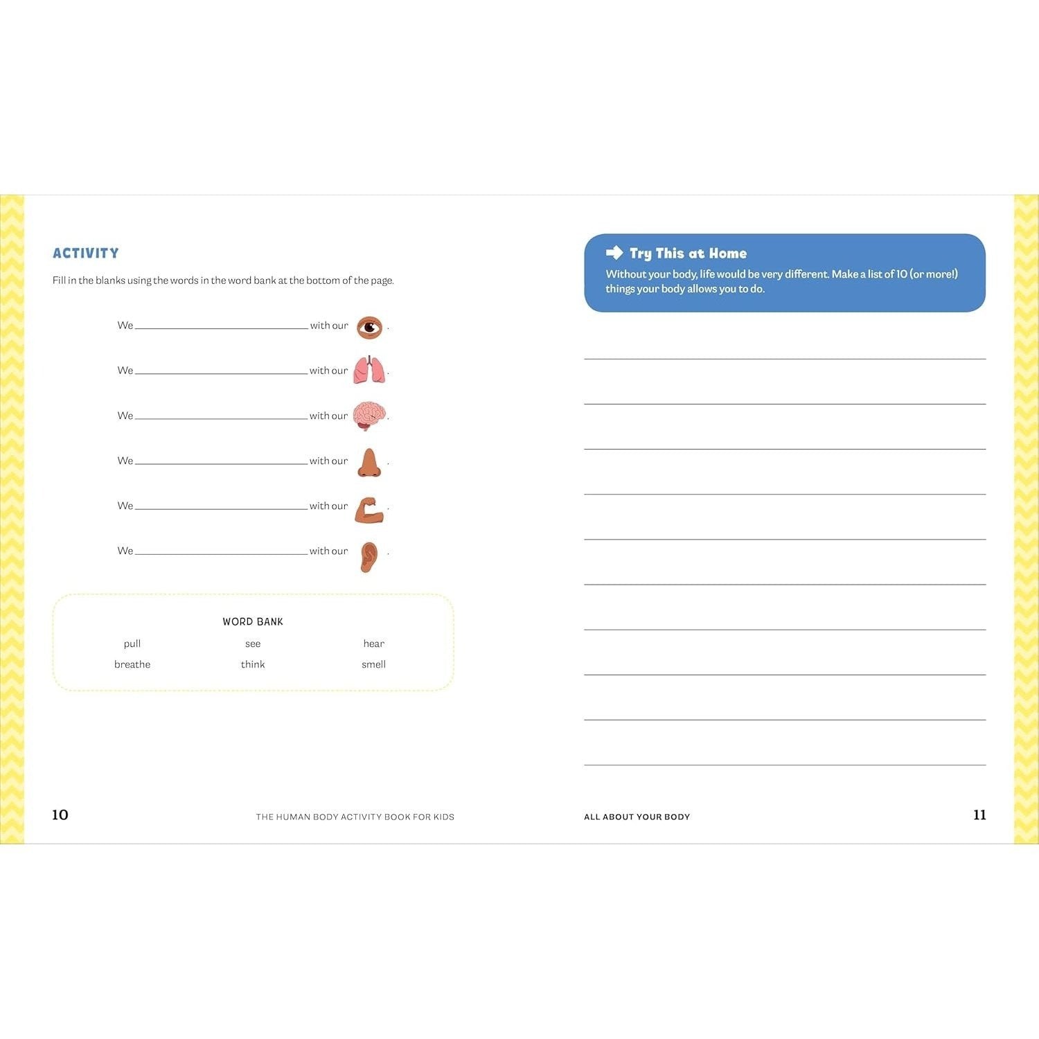 Human Body Activity Book for Kids: Hands-On Fun for Grades K-3 (Spiral Bound)