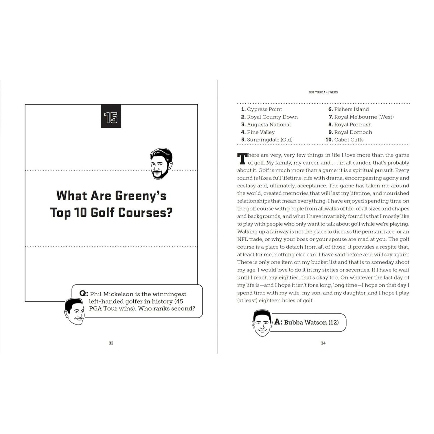 Got Your Answers: The 100 Greatest Sports Arguments Settled (Spiral Bound)