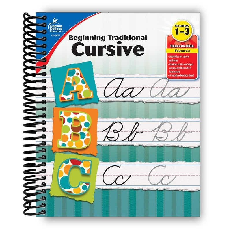 Beginning Traditional Cursive, Grades 1 - 3 (Spiral Bound)