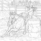 The Unofficial Yellowstone Coloring Book