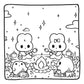 Comfy Buddies: A Cozy Coloring Book
