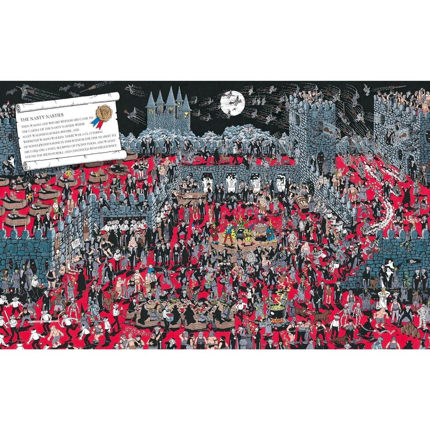 Where's Waldo? the Fantastic Journey: Deluxe Edition with New Searches and Collectible Poster (a Hidden Object Activity Book with Search & Find Puzzle