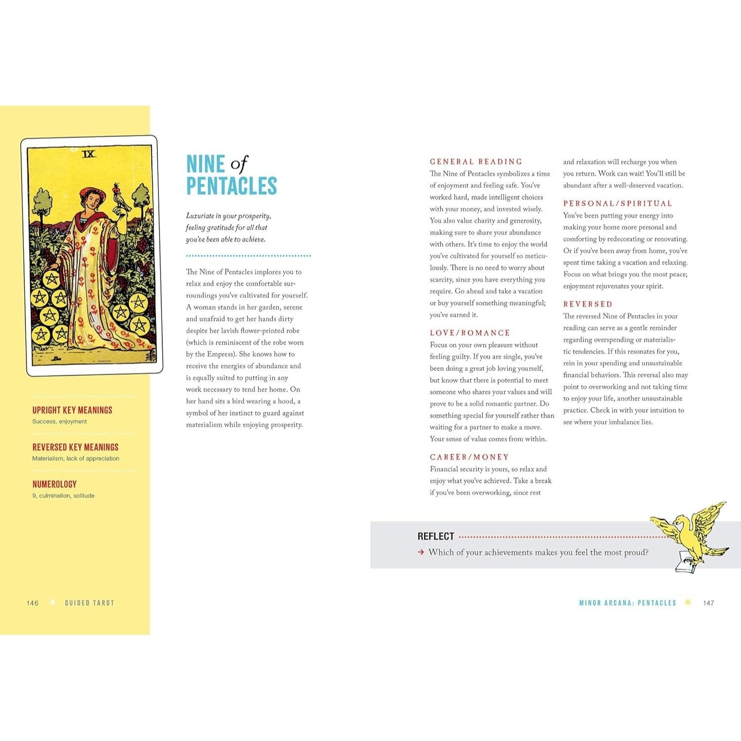 Guided Tarot: A Beginner's Guide to Card Meanings, Spreads, and Intuitive Exercises for Seamless Readings (Spiral Bound)