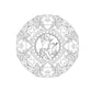 Creative Haven Heart Mandalas Coloring Book