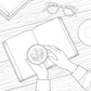 Bookish: The Coloring Book (Art & Ephemera for Bookworms & Bibliophiles)