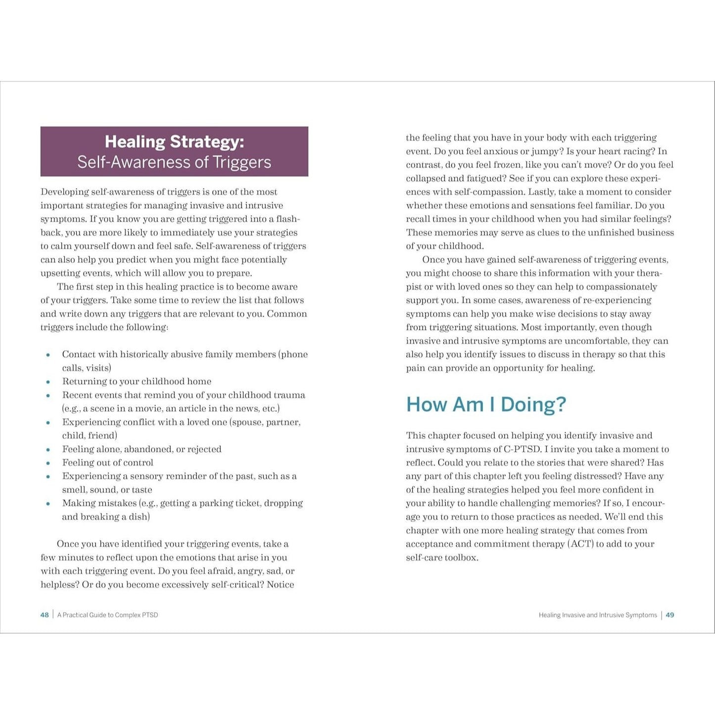 A Practical Guide to Complex Ptsd: Compassionate Strategies to Begin Healing from Childhood Trauma (Healing Complex Ptsd) (Spiral Bound)