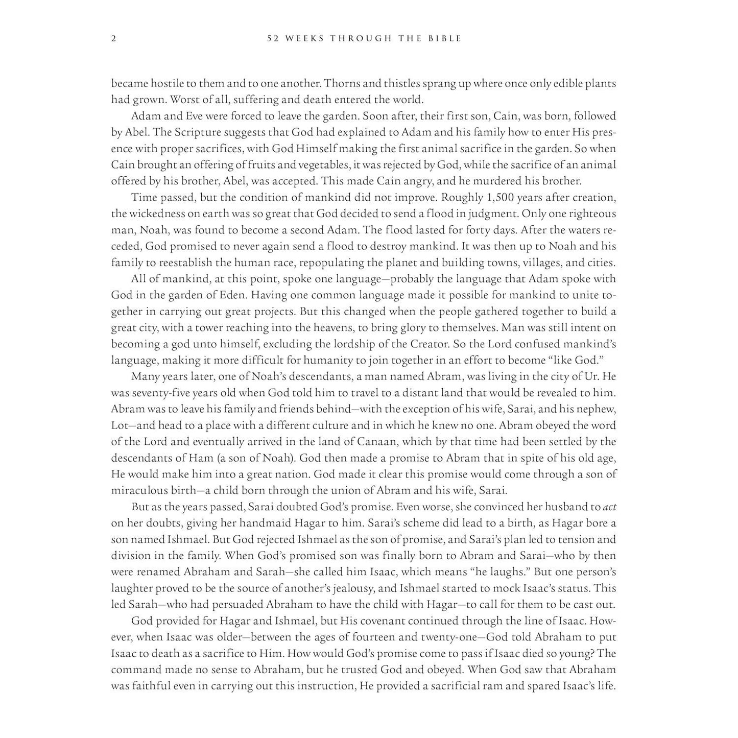 52 Weeks Through the Bible: A Year-Long Bible Study for Men and Women