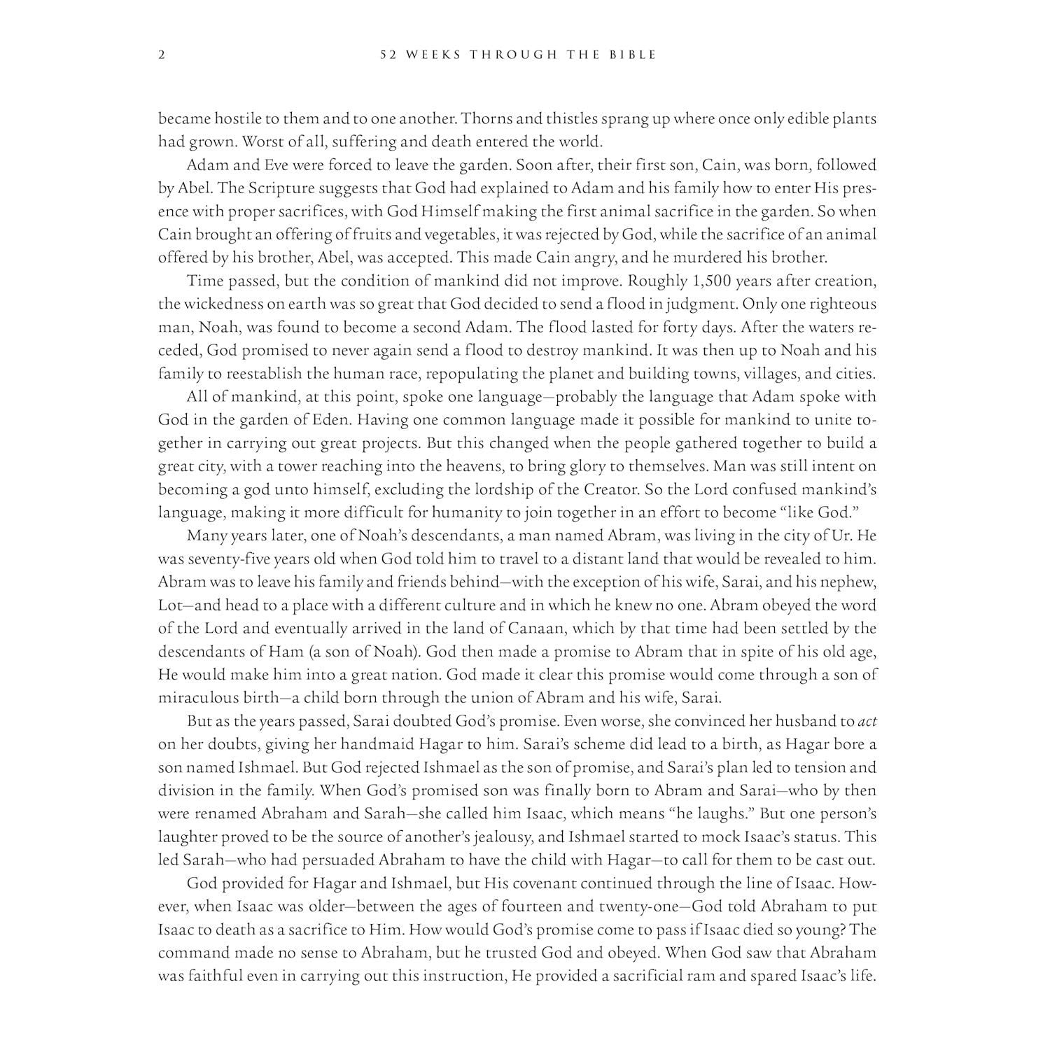 52 Weeks Through the Bible: A Year-Long Bible Study for Men and Women