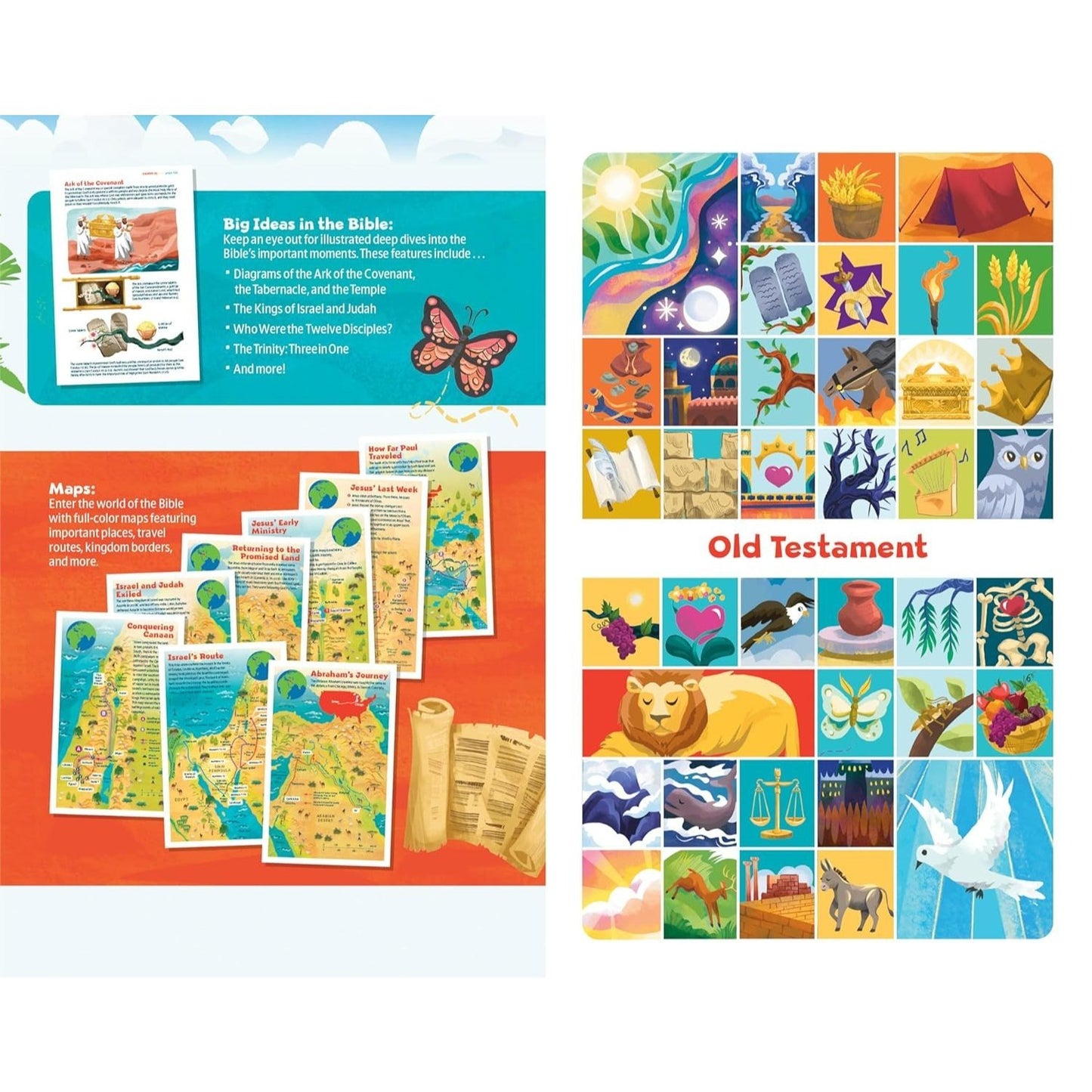 NLT Go Bible for Kids (Leatherlike, Blue Mountains): A Life-Changing Bible for Kids