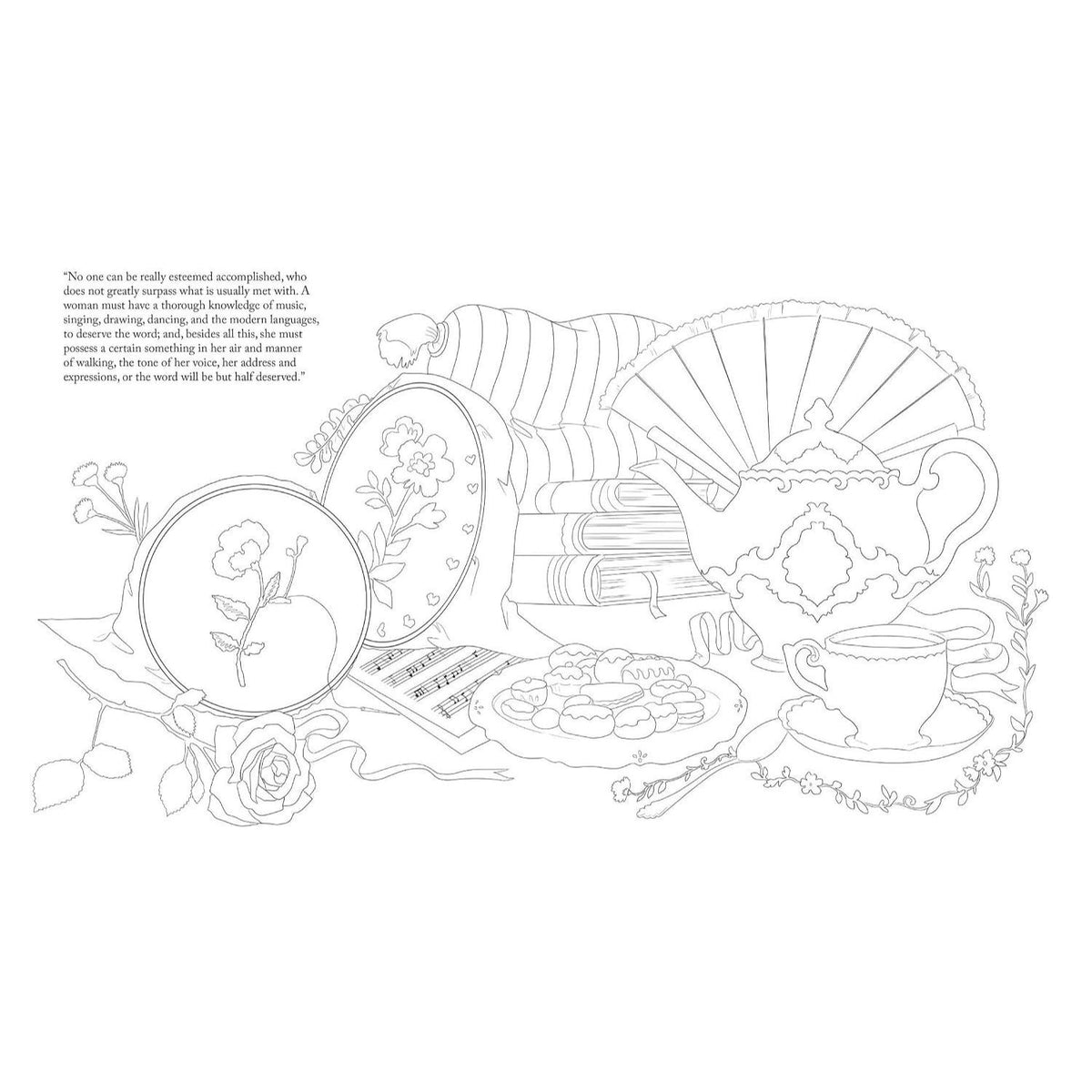 Color Your Classics Pride and Prejudice: The Big Jane Austen Coloring Book